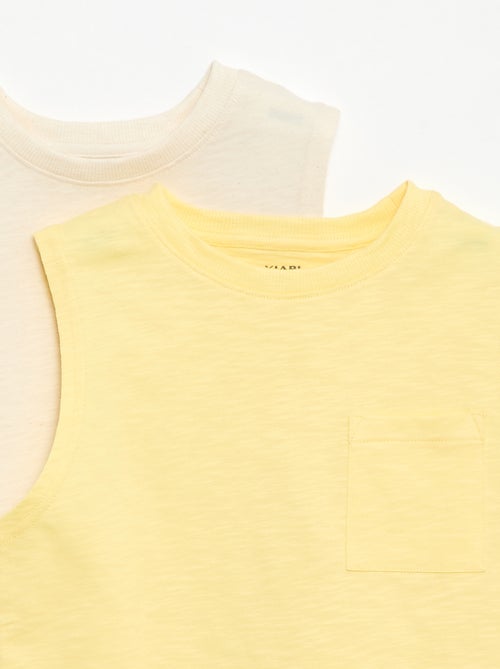 Set van 2 hemdjes met borstzak - Kiabi