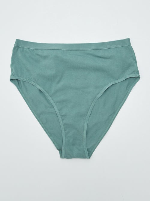 Set van 2 hoge slips - collectie gemakkelijk aan te trekken - Kiabi