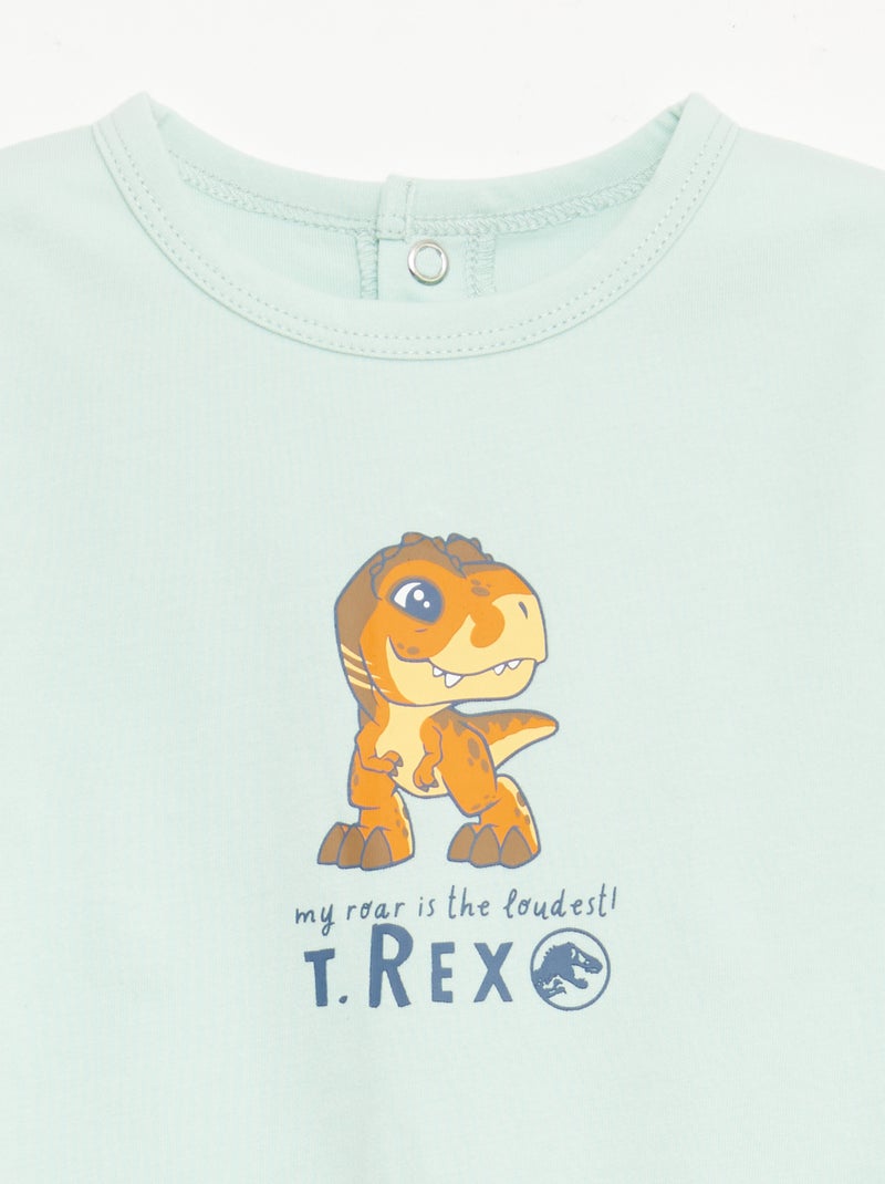 Set van 2 'Jurassic World' pyjama's Groen - Kiabi