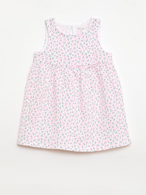 Set van 2 jurken met fantasie strik - Kiabi