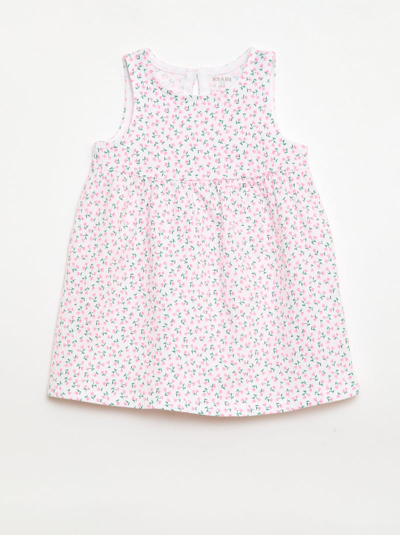 Set van 2 jurken met fantasie strik Rose - Kiabi