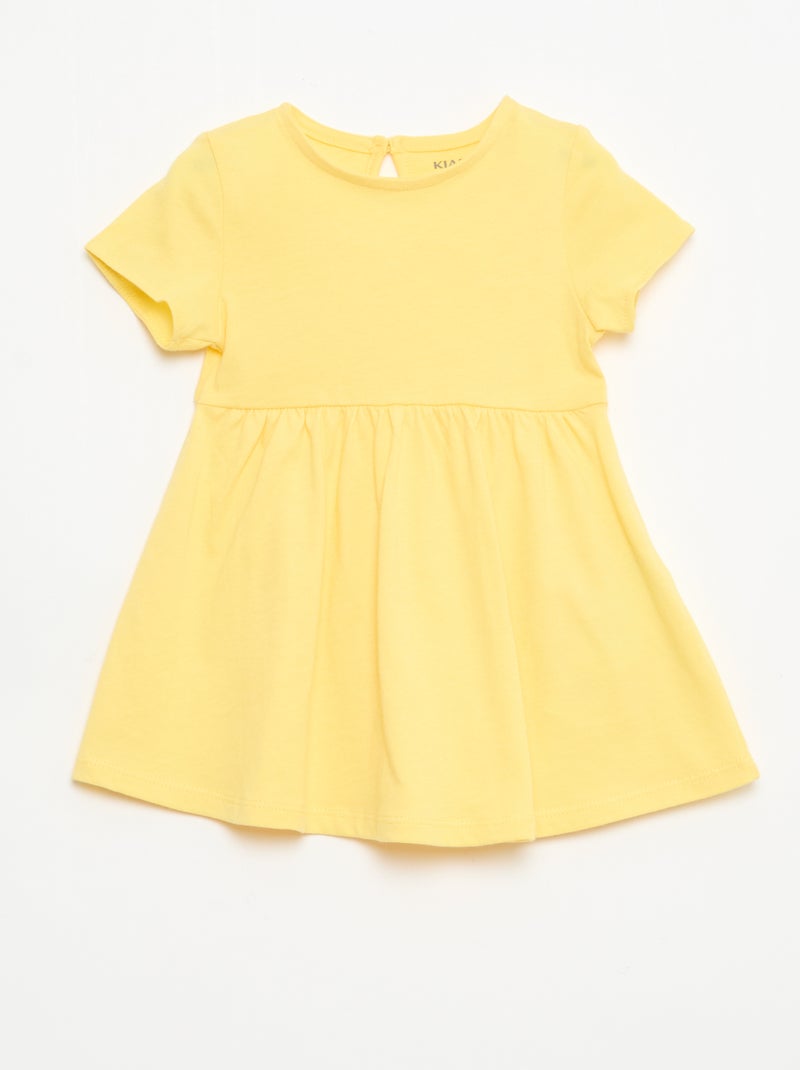 Set van 2 jurken met korte mouwen Blauw - Kiabi