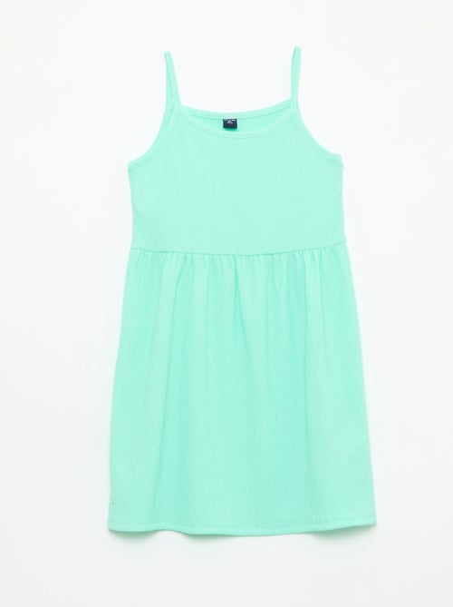 Set van 2 jurken van crêpe tricot - Kiabi