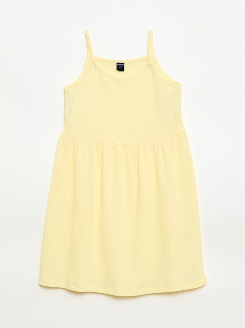 Set van 2 jurken van crêpe tricot - Kiabi