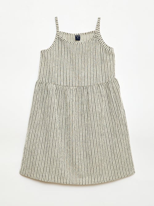 Set van 2 jurken van crêpe tricot - Kiabi