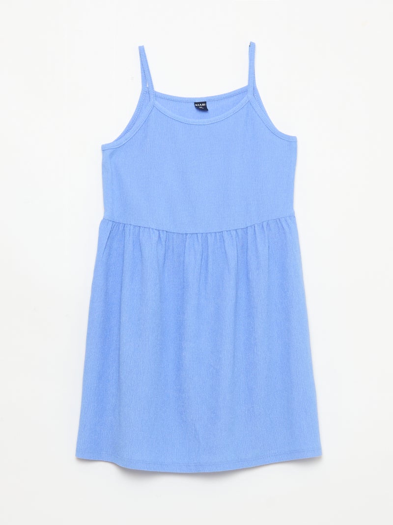 Set van 2 jurken van crêpe tricot Oranje - Kiabi