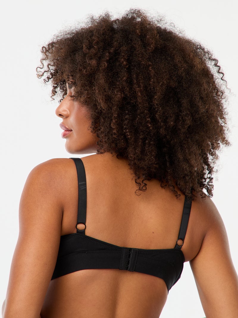 Set van 2 katoenen borstvoedingbeha's WIT - Kiabi