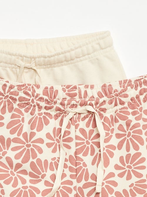 Set van 2 katoenen shorts - Kiabi