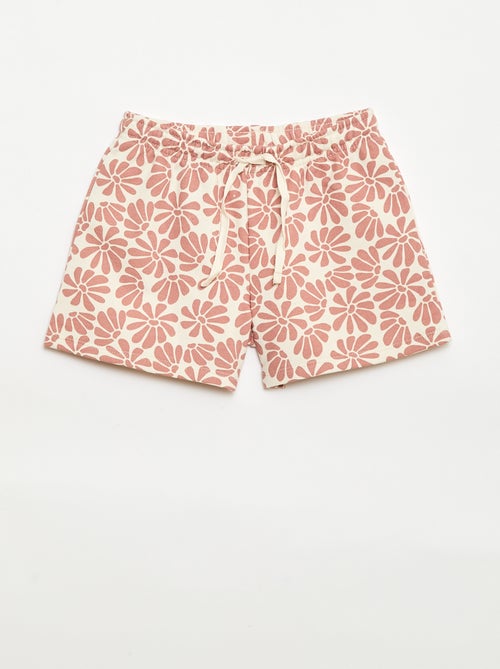 Set van 2 katoenen shorts - Kiabi