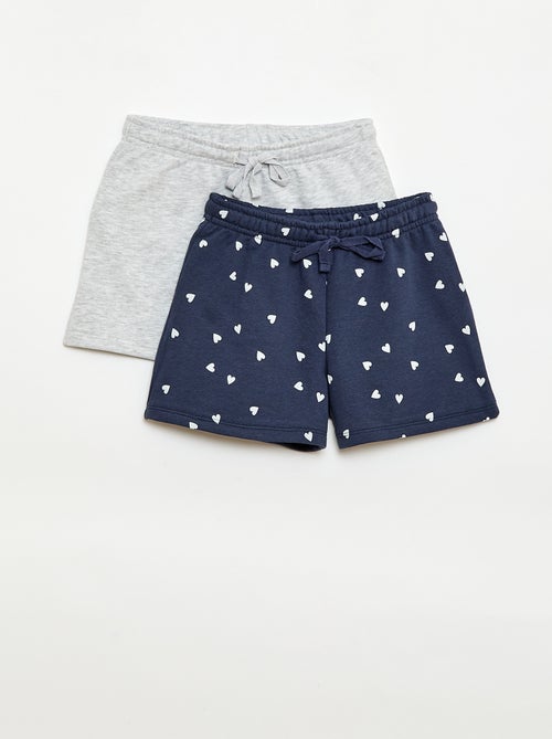 Set van 2 katoenen shorts - Kiabi
