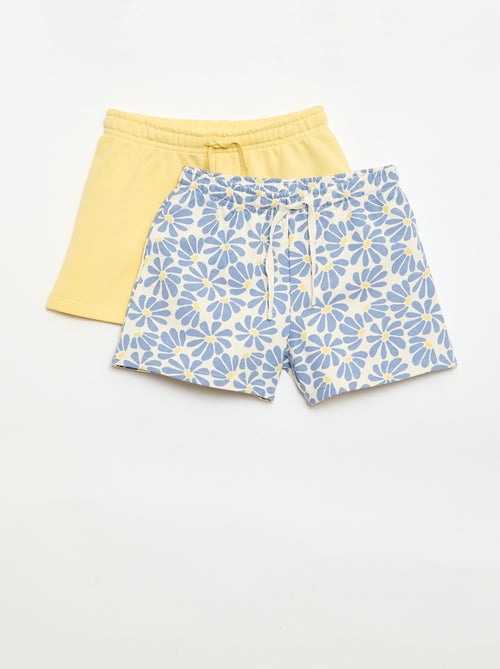 Set van 2 katoenen shorts - Kiabi