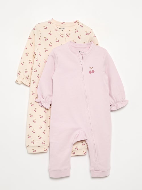Set van 2 katoenen slaappakjes - Kiabi