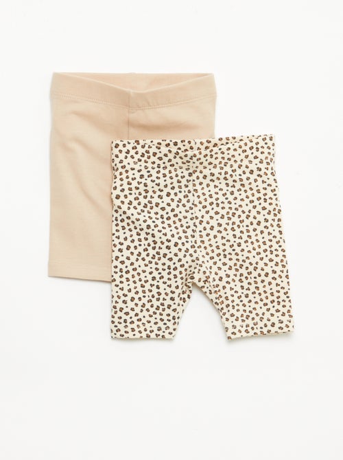 Set van 2 korte leggings - Kiabi