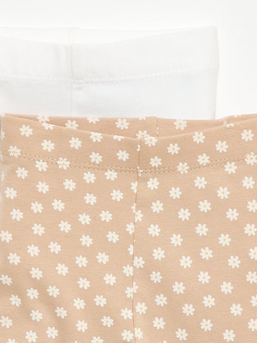 Set van 2 korte leggings - Kiabi