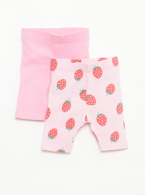 Set van 2 korte leggings - Kiabi