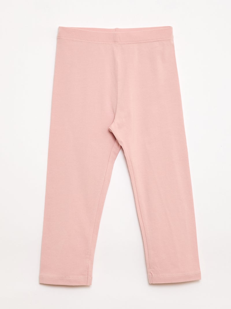 Set van 2 korte leggings Rose - Kiabi