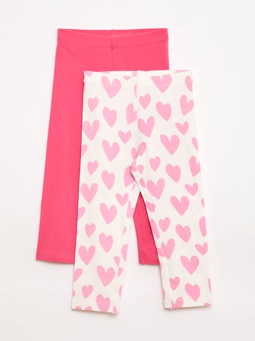 Set van 2 korte leggings - Kiabi