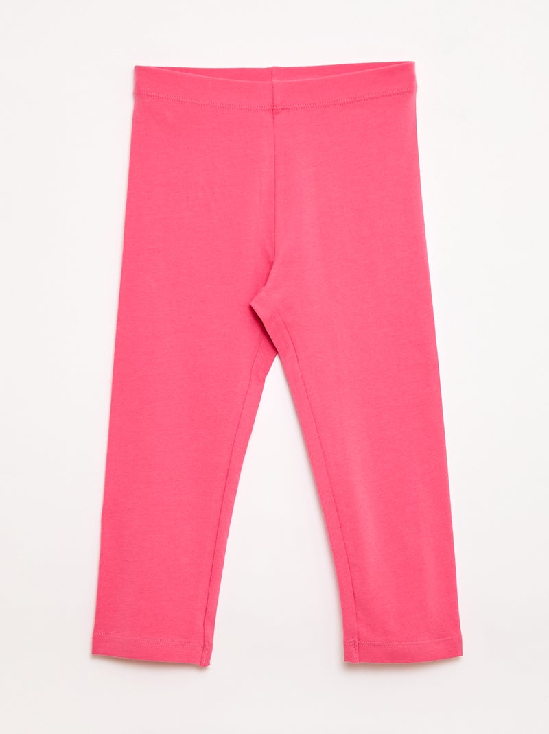 Set van 2 korte leggings Rose - Kiabi