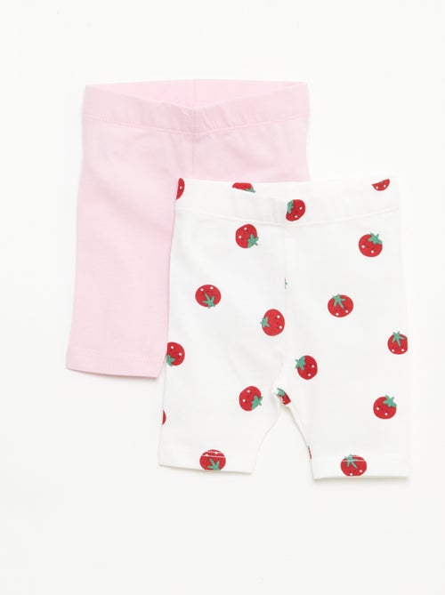 Set van 2 korte leggings - Kiabi