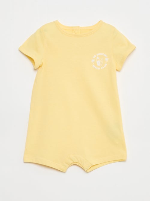 Set van 2 korte rompertjes van jersey - Kiabi