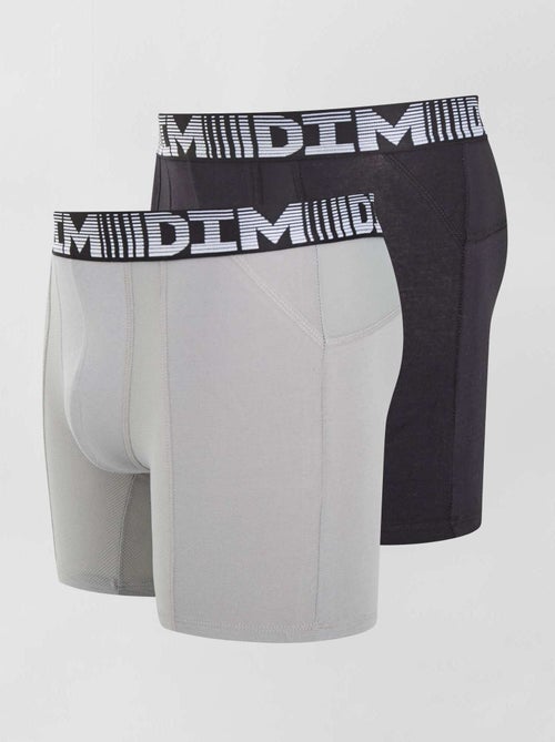 Set van 2 lange boxershorts '3D Flex air' 'DIM' - Kiabi