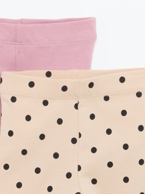 Set van 2 lange leggings - Kiabi
