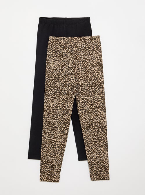 Set van 2 lange leggings - Kiabi