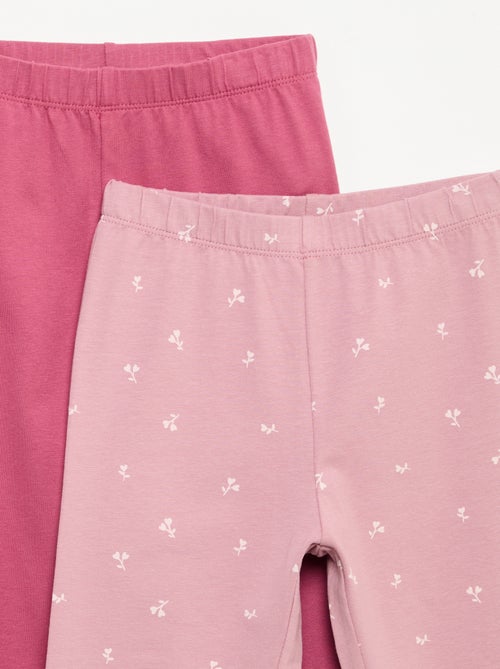 Set van 2 lange leggings - Kiabi