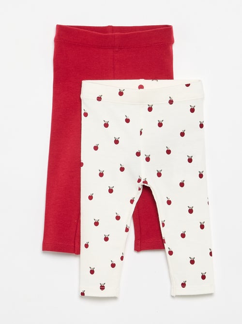 Set van 2 lange leggings - Kiabi