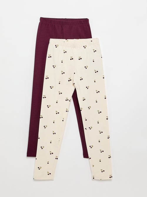 Set van 2 lange leggings - Kiabi