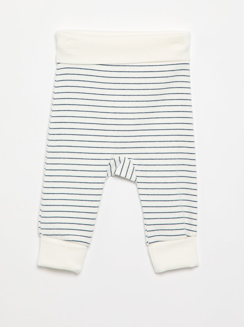 Set van 2 leggings Blauw - Kiabi