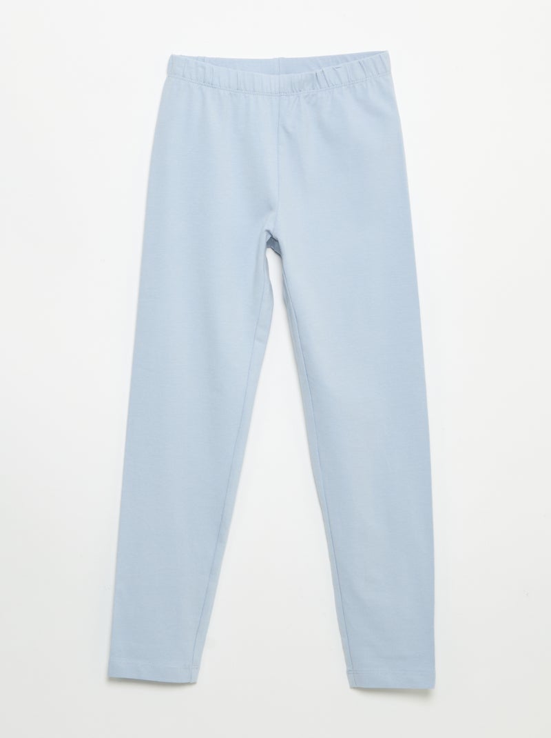 Set van 2 leggings Blauw - Kiabi