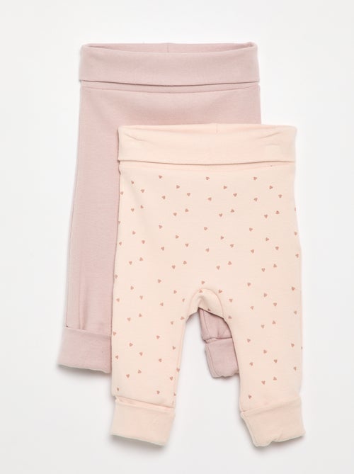 Set van 2 leggings - Kiabi Set van 2 leggings - Kiabi