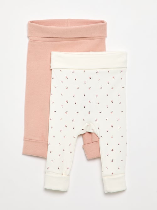 Set van 2 leggings - Kiabi Set van 2 leggings - Kiabi