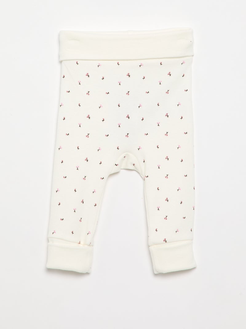 Set van 2 leggings Rose - Kiabi