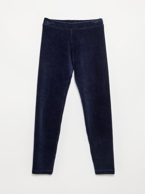 Set van 2 leggings van ribfluweel - Kiabi