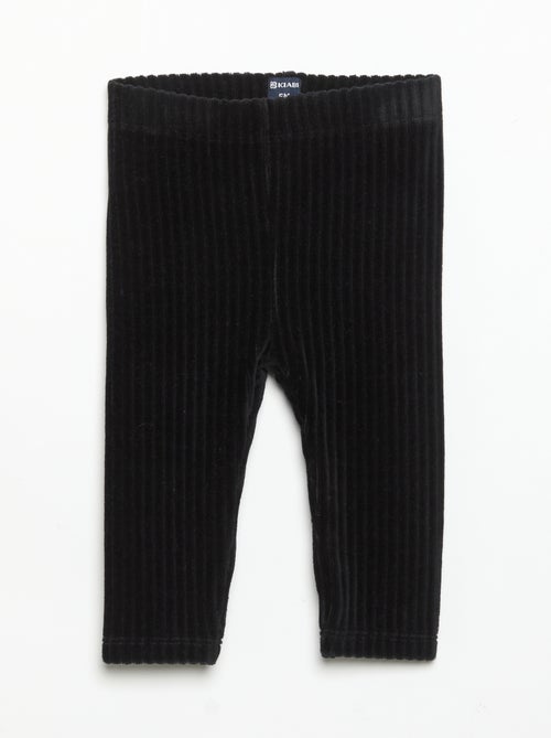 Set van 2 leggings van ribfluweel - Kiabi