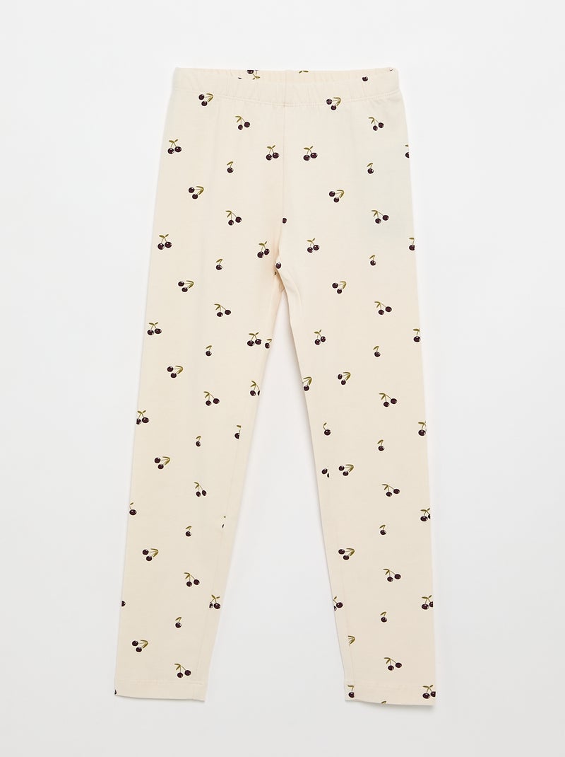 Set van 2 leggings Wit - Kiabi