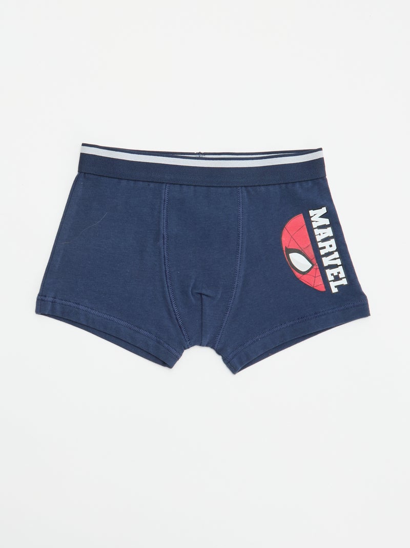 Set van 2 'Marvel' 'Spider-man' boxershorts Blauw - Kiabi