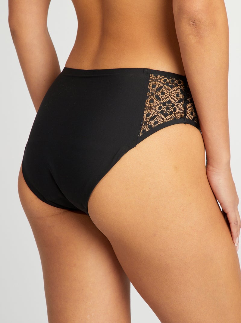 Set van 2 menstruatiebroekjes voor lichte menstruatie ROOD - Kiabi