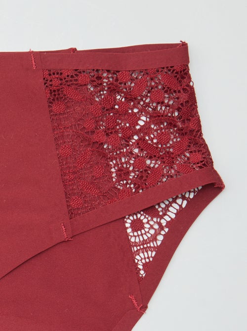 Set van 2 menstruatiebroekjes voor lichte menstruatie - Kiabi