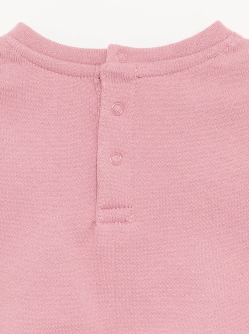 Set van 2 molton sweaters Paars - Kiabi