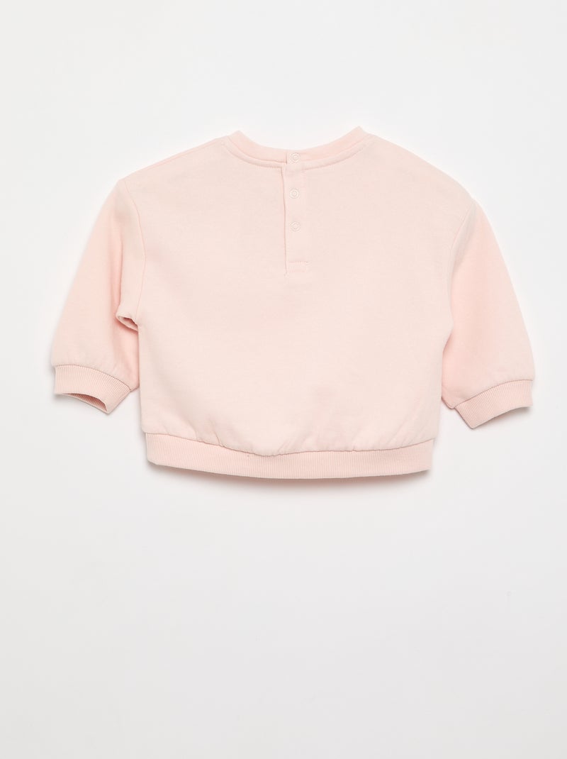 Set van 2 molton sweaters Rose - Kiabi