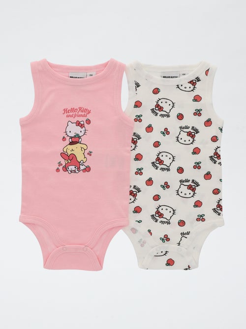 Set van 2 mouwloze bodies 'Hello Kitty' - Kiabi