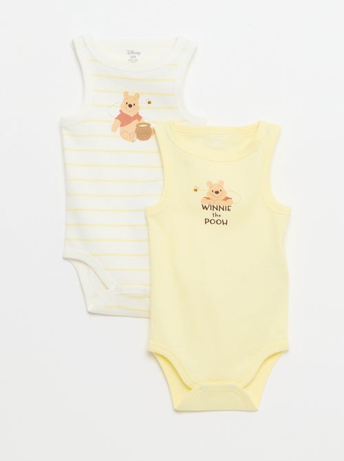 Set van 2 mouwloze rompers 'Disney' - Kiabi