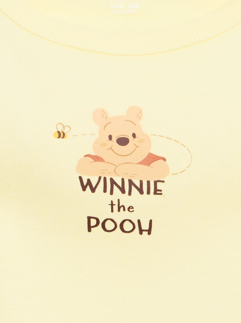 Set van 2 mouwloze rompers 'Disney' Geel - Kiabi