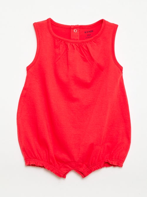 Set van 2 mouwloze rompertjes - Kiabi