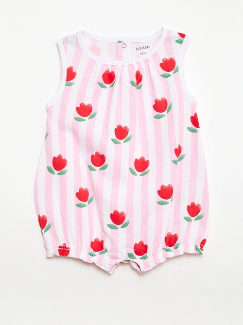 Set van 2 mouwloze rompertjes - Kiabi