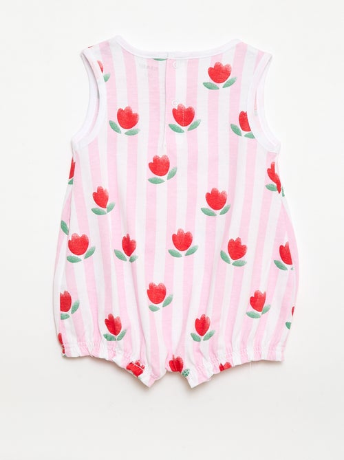 Set van 2 mouwloze rompertjes - Kiabi