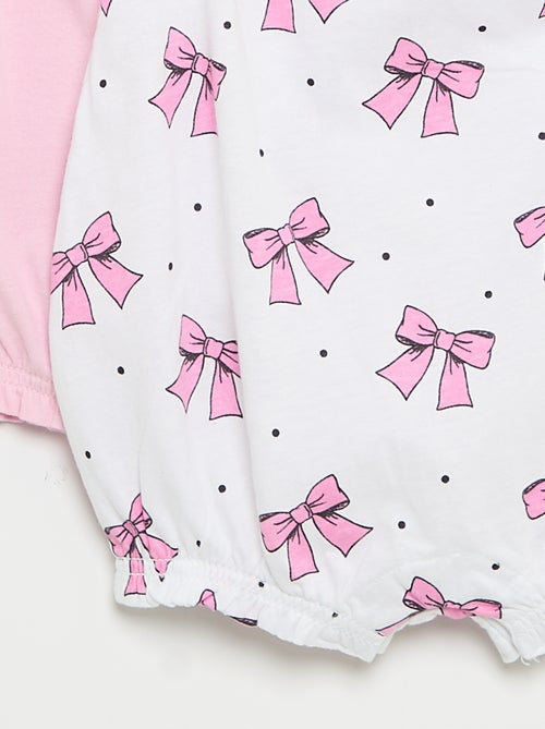 Set van 2 mouwloze rompertjes - Kiabi